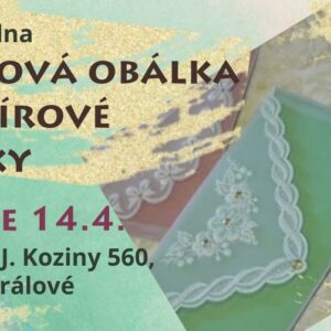 papírová krajka dárková obálka