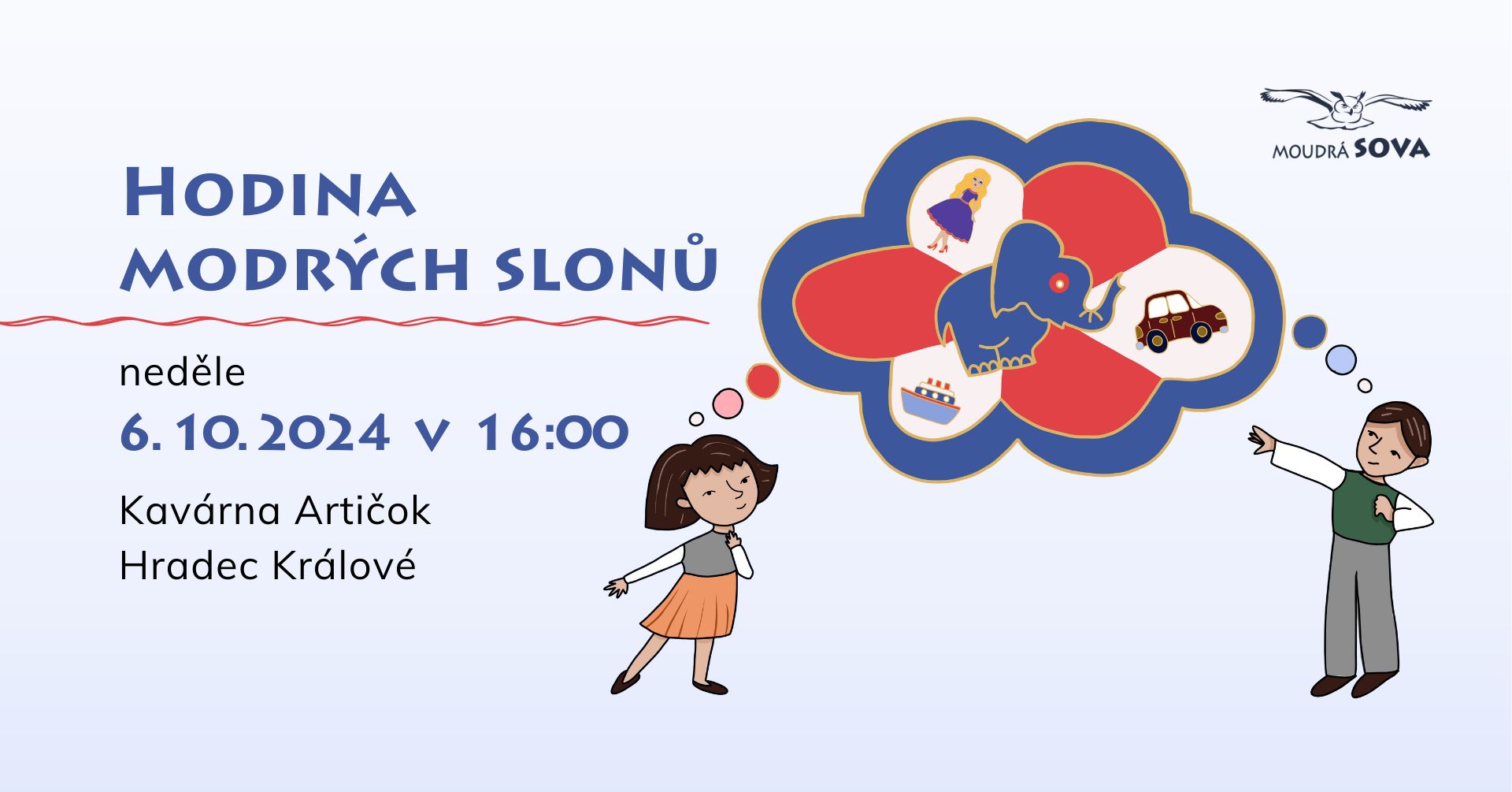 Pohádka Hodina modrých slonů